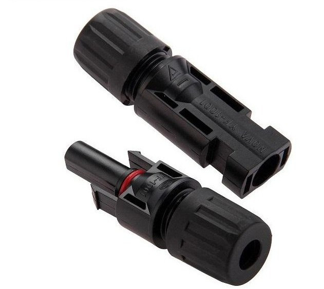کانکتور خورشیدی MC4 ولتاژ کاری 1000V DC