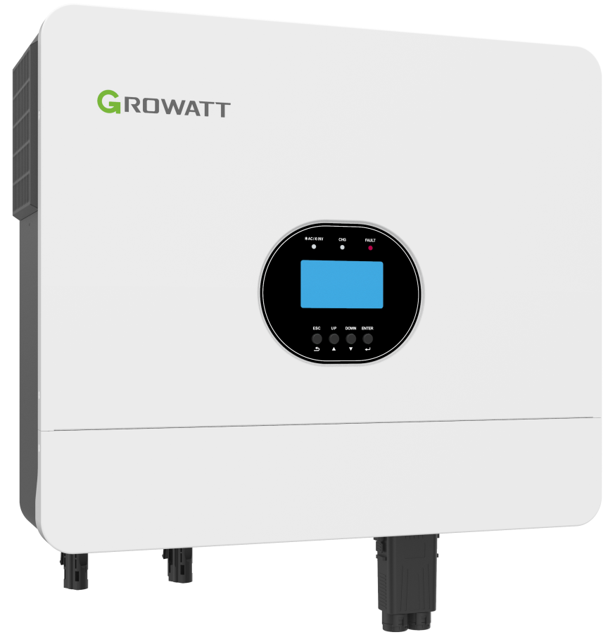 سانورترخورشیدی گرووات 6000W مدل 48V – 100A | Growatt SPF 6000 ES Plus