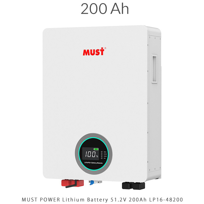 باطری لیتیوم 10 کیلووات ساعت برند MUST POWER مدل LP16-48200